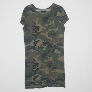 Sanctuary Camo Tshirt Dress
